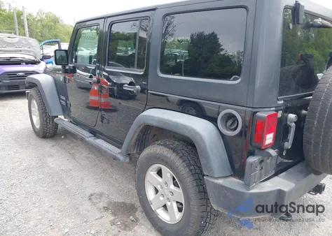 2015 Jeep Wrangler Unlimited Sport из США, поврежденный, VIN 1C4BJWDG4FL668407